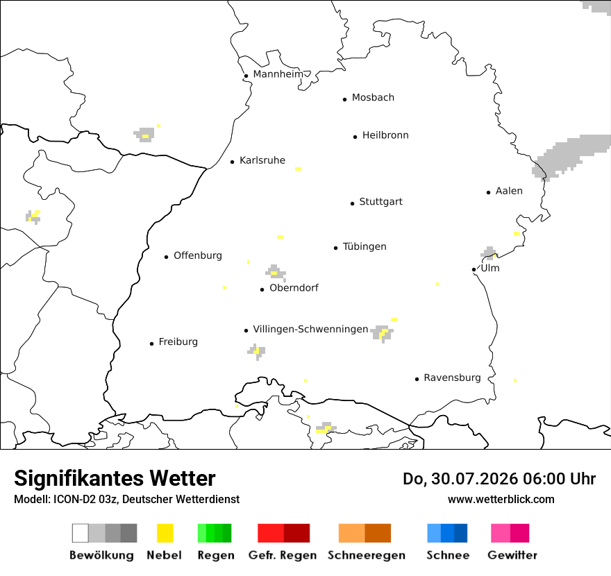 Signifikantes Wetter