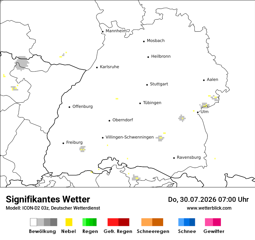 Signifikantes Wetter