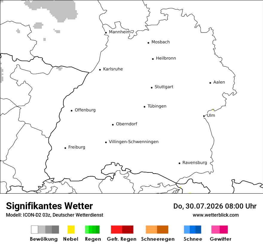 Signifikantes Wetter