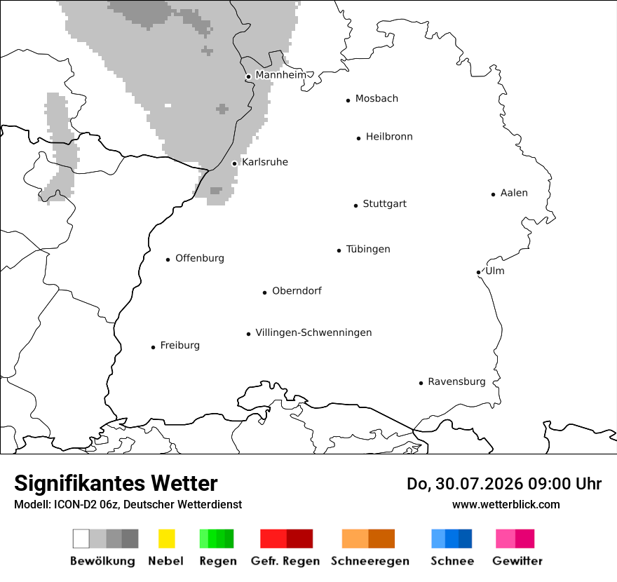 Signifikantes Wetter