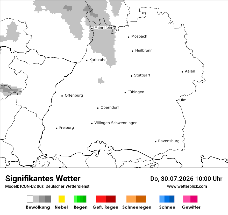 Signifikantes Wetter