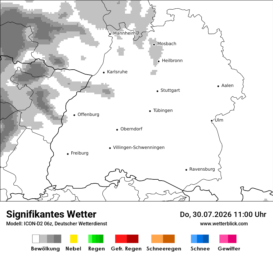 Signifikantes Wetter