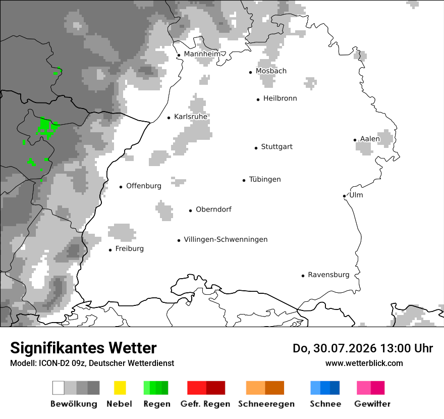 Signifikantes Wetter