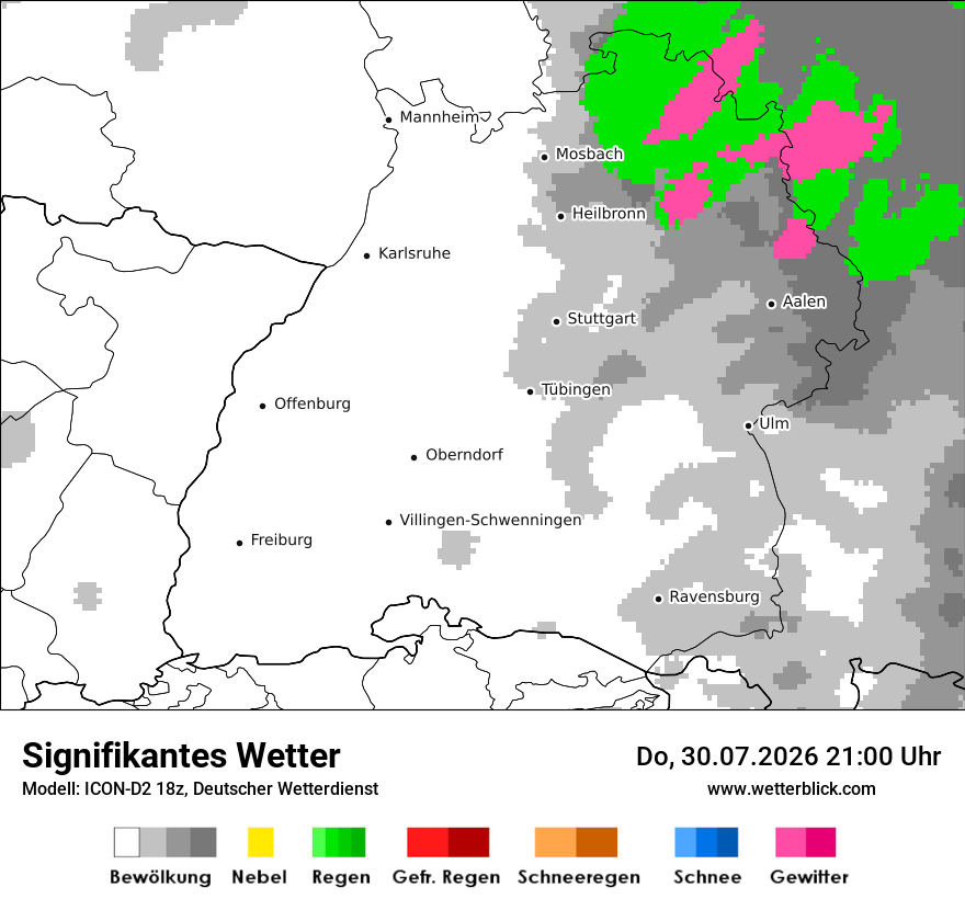 Signifikantes Wetter