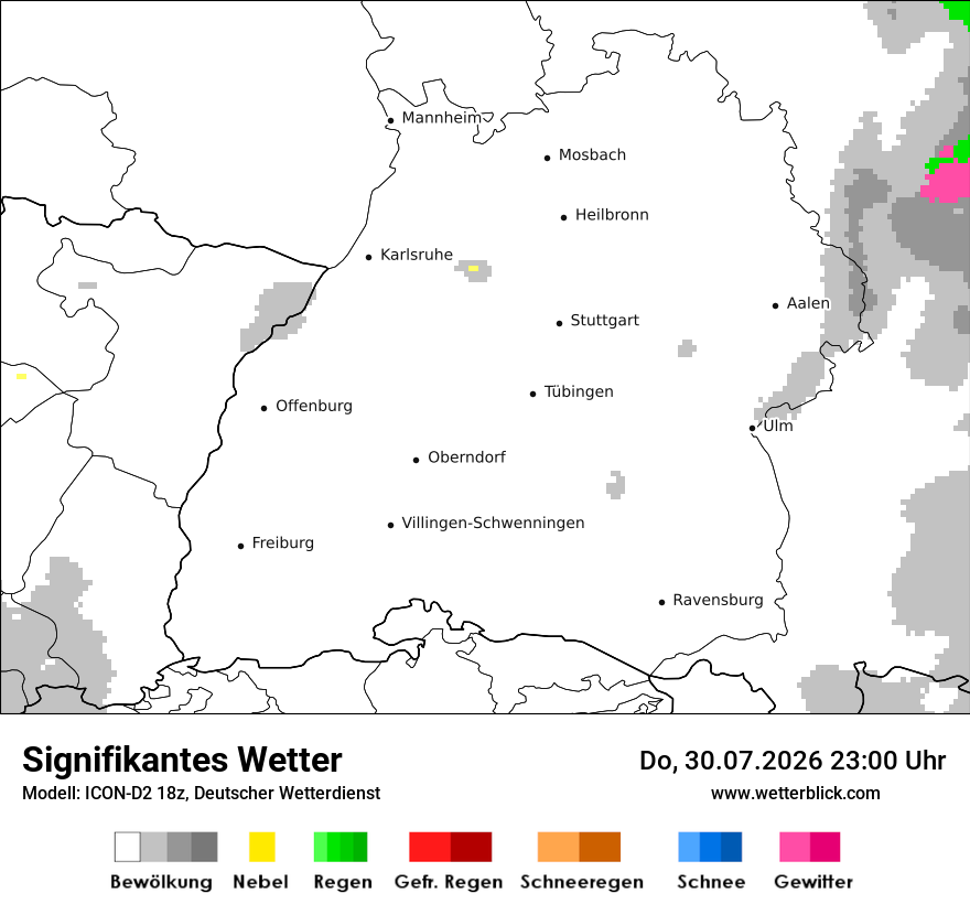 Signifikantes Wetter