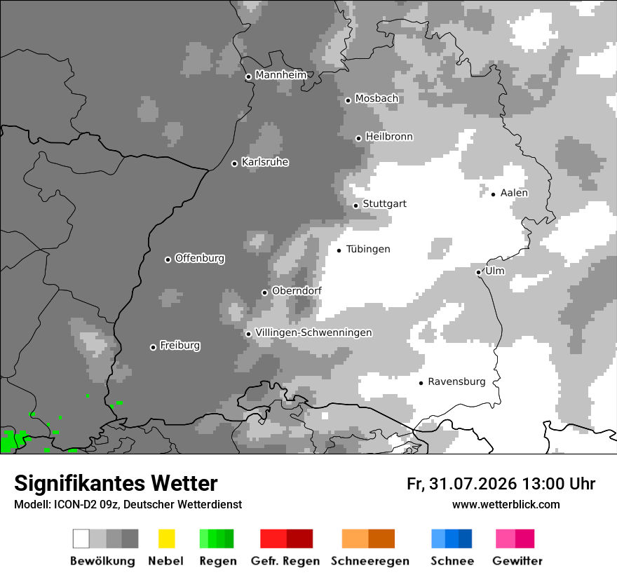 Signifikantes Wetter
