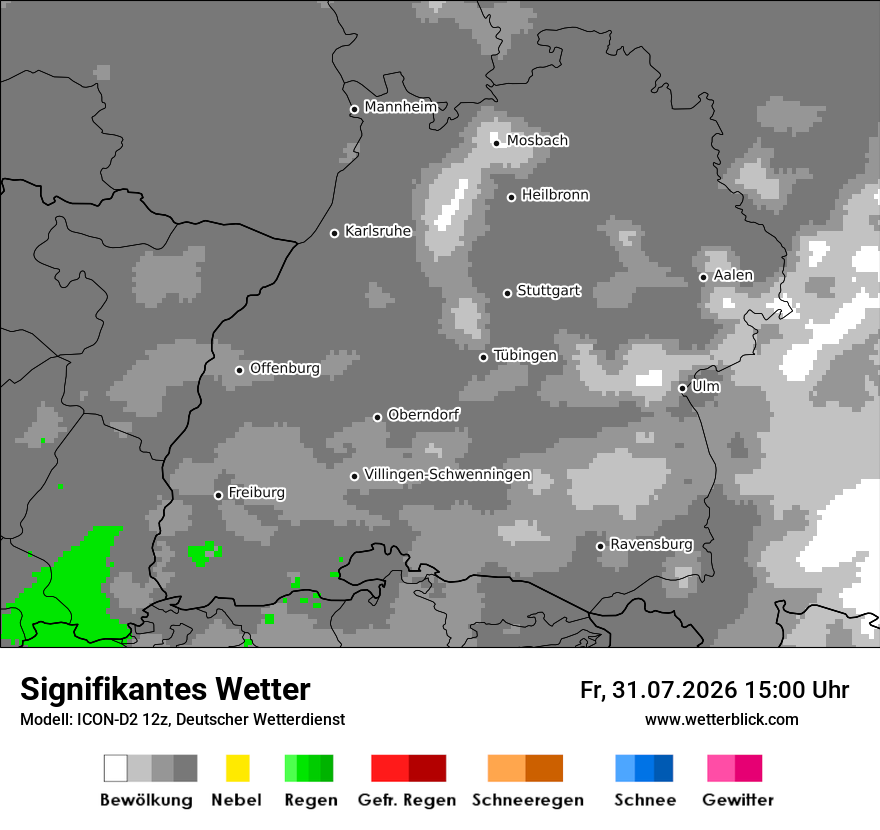 Signifikantes Wetter