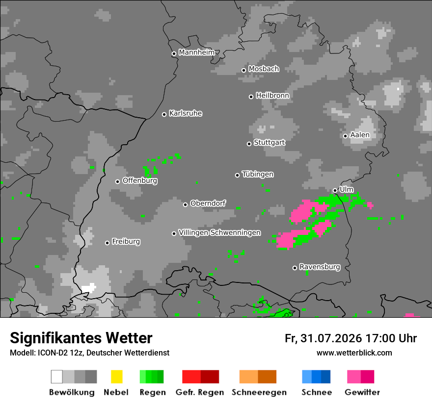 Signifikantes Wetter