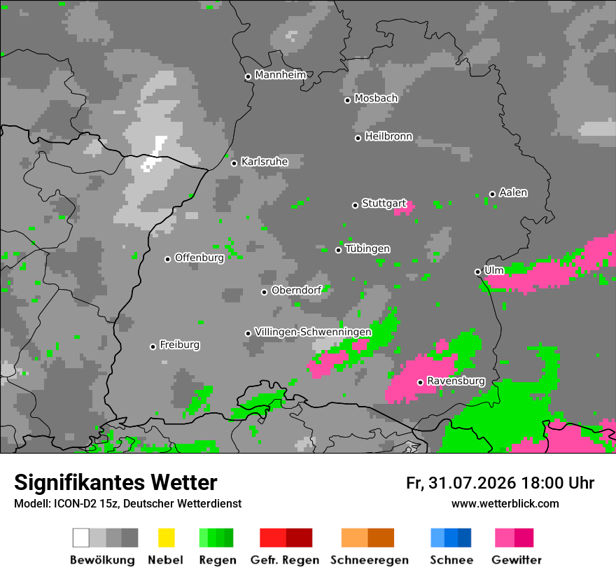 Signifikantes Wetter