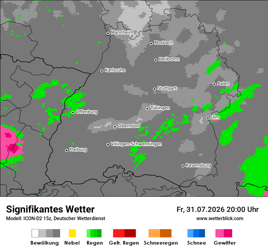 Signifikantes Wetter