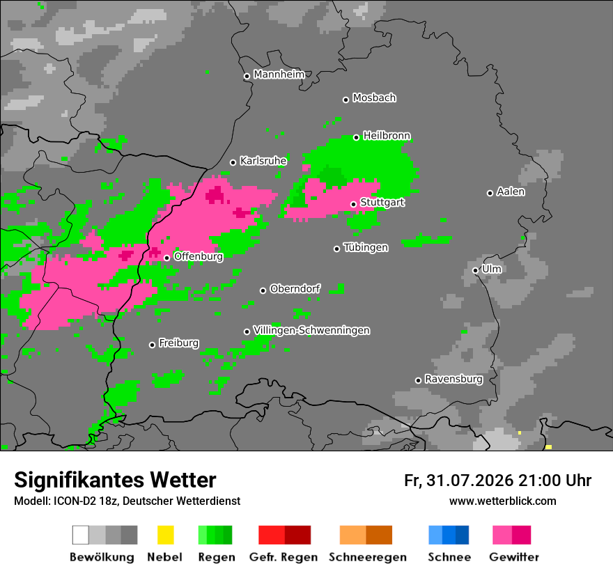 Signifikantes Wetter