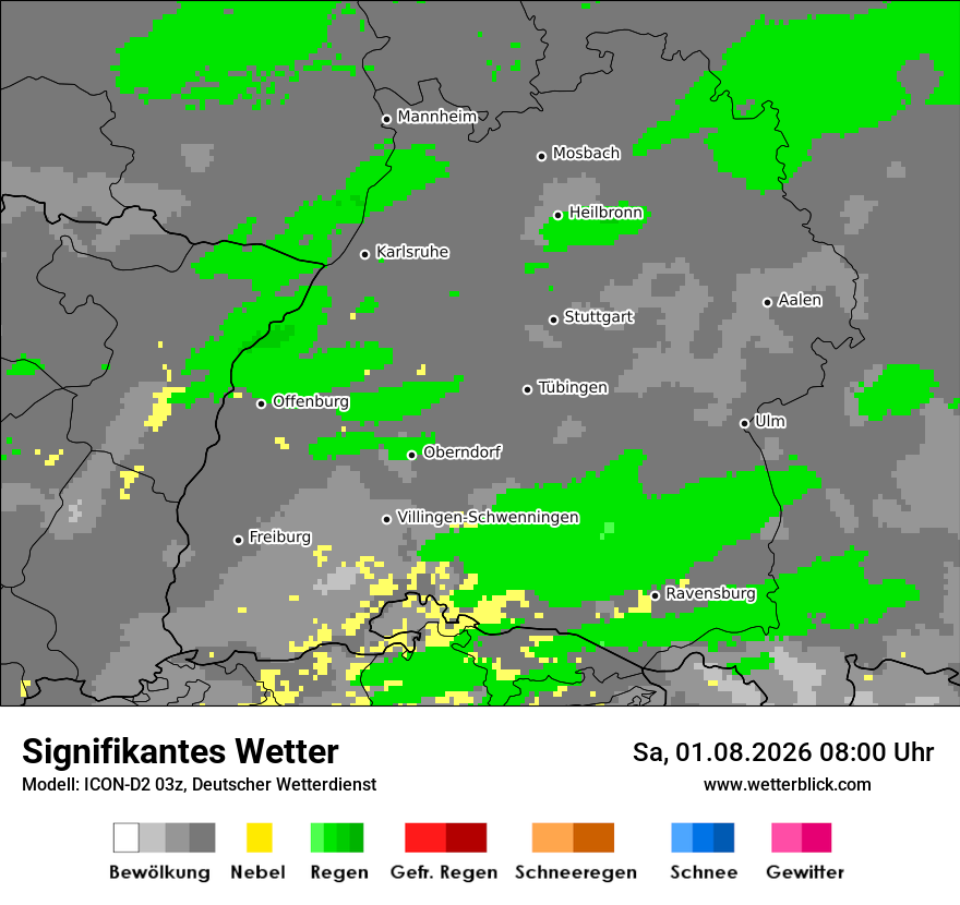 Signifikantes Wetter