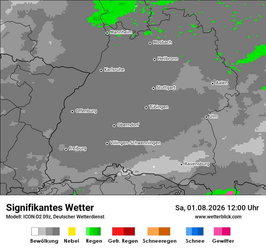 Signifikantes Wetter