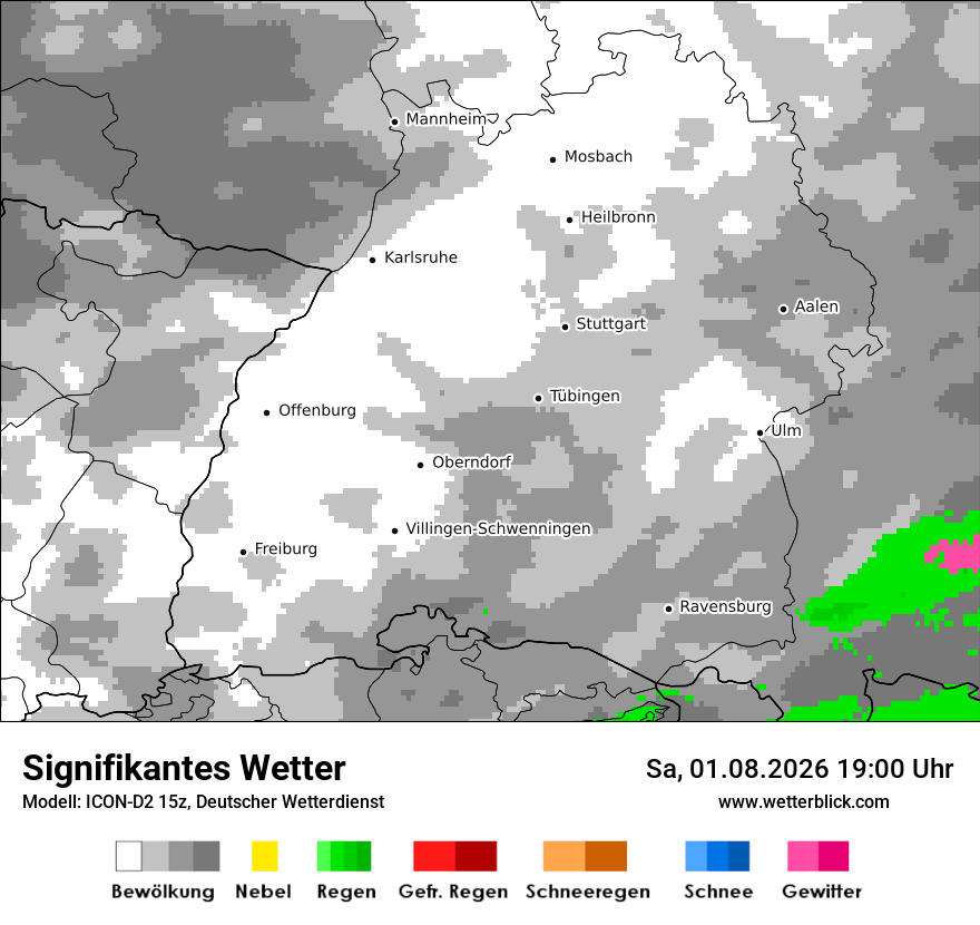 Signifikantes Wetter