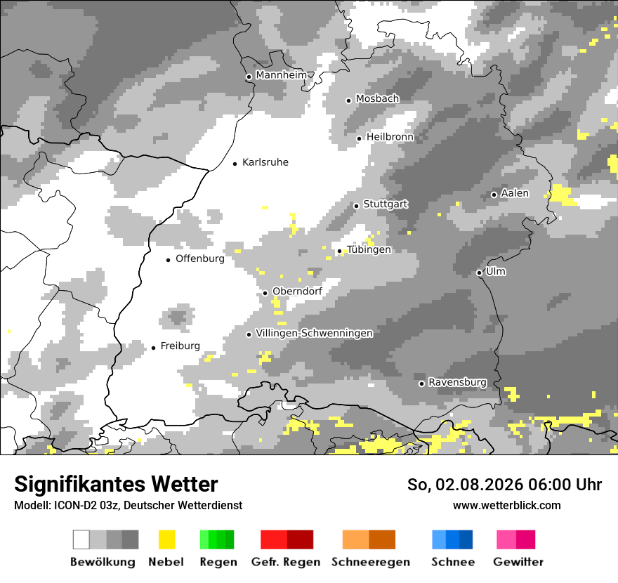 Signifikantes Wetter