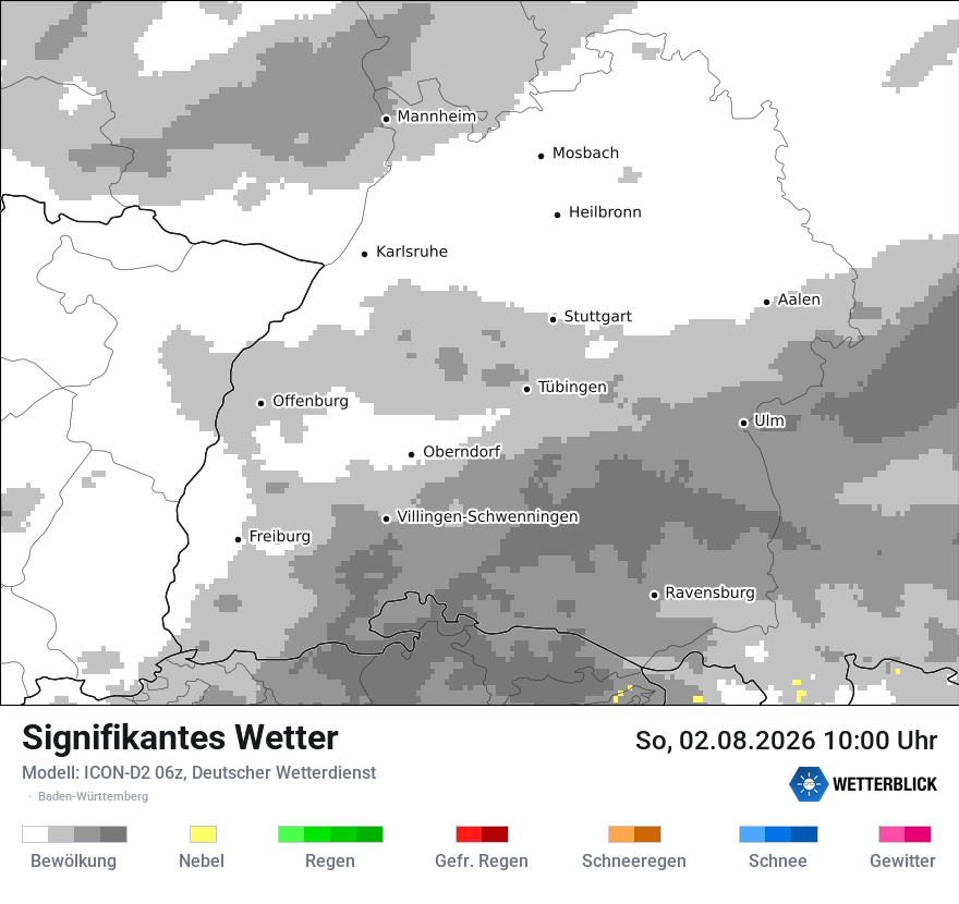 Signifikantes Wetter