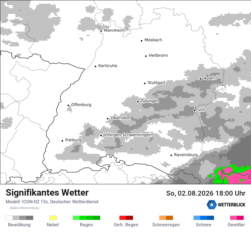 Signifikantes Wetter