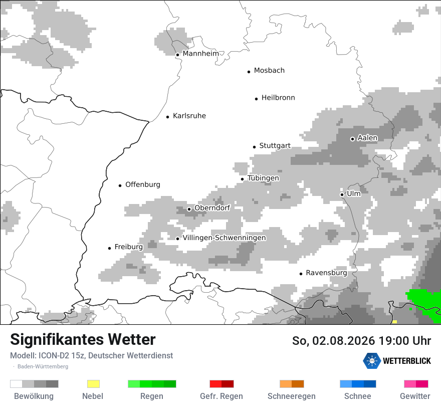 Signifikantes Wetter