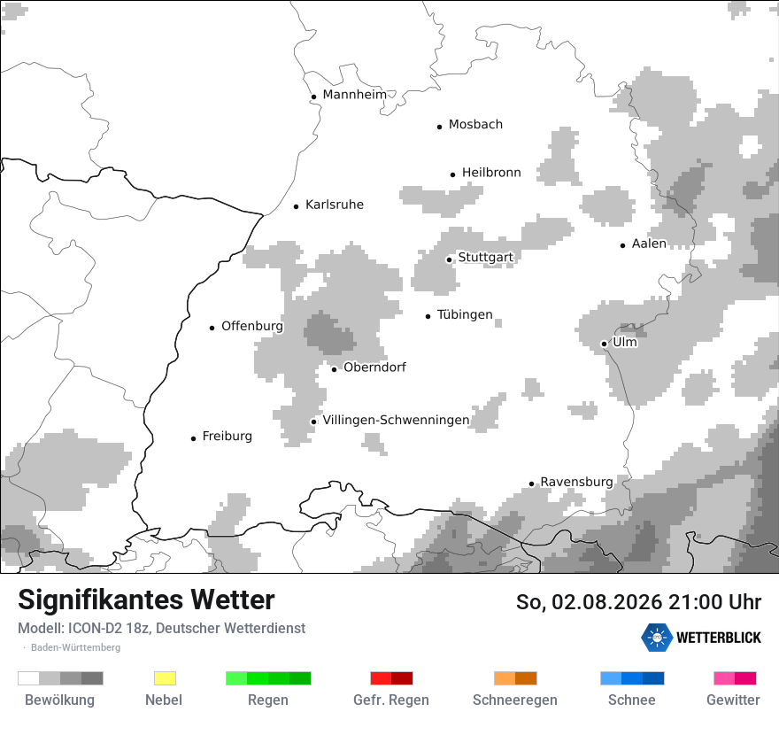 Signifikantes Wetter