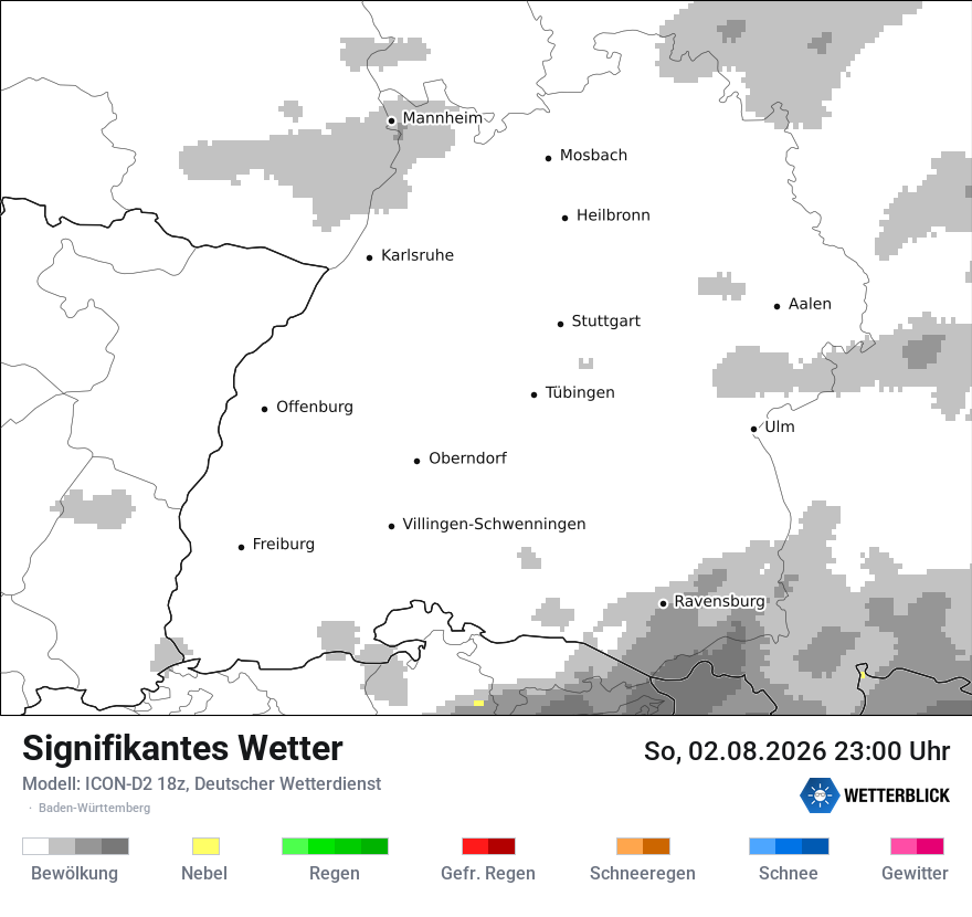 Signifikantes Wetter