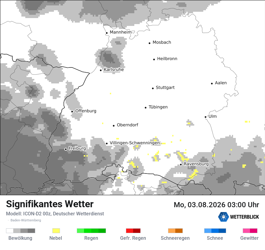 Signifikantes Wetter