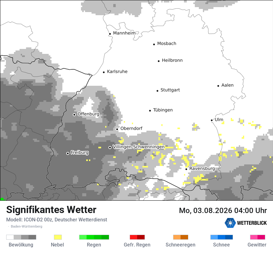 Signifikantes Wetter