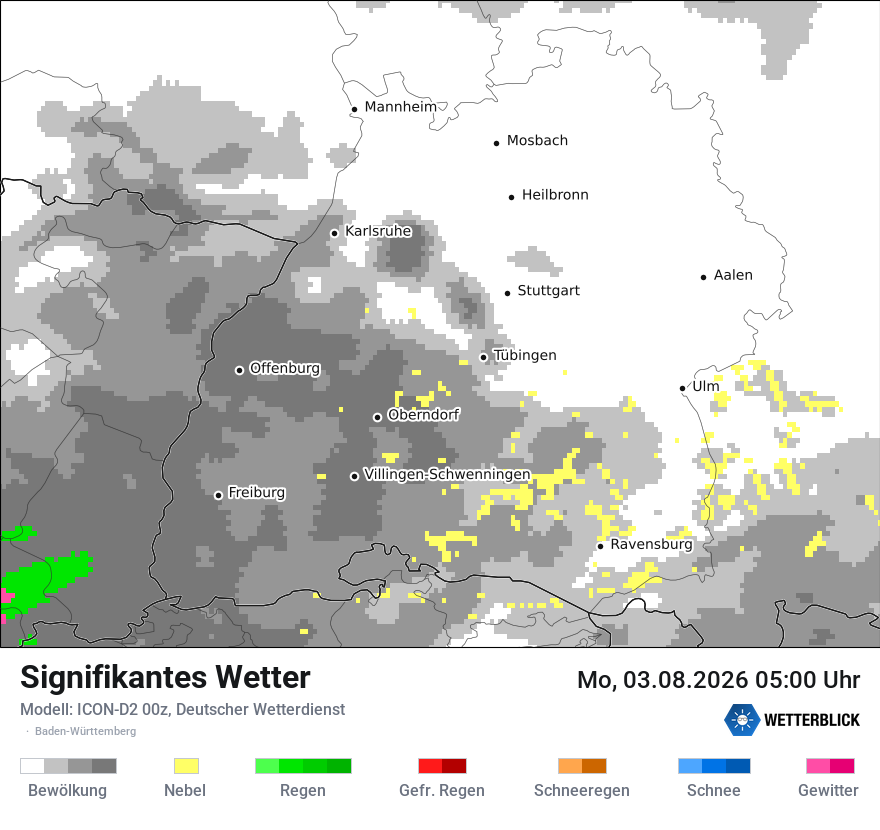 Signifikantes Wetter