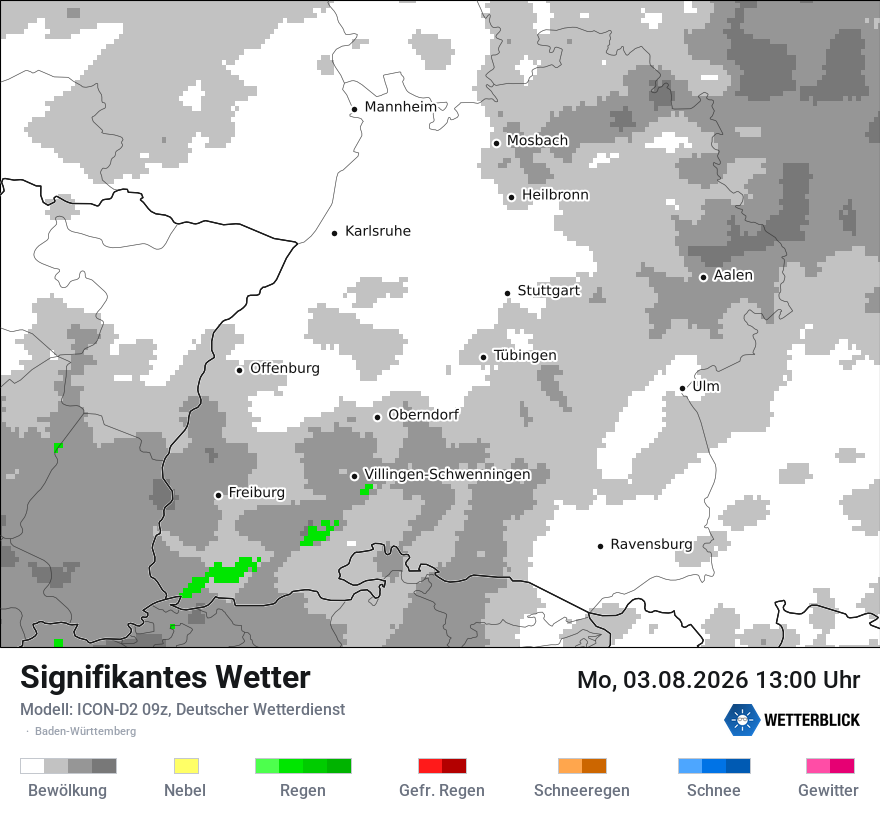 Signifikantes Wetter