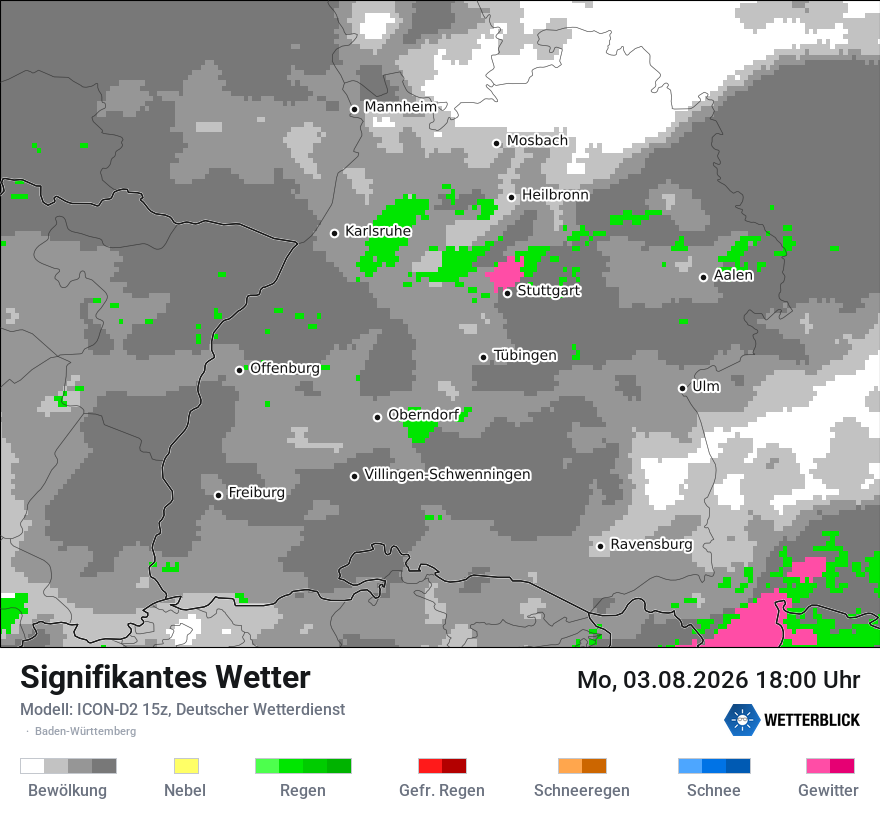 Signifikantes Wetter