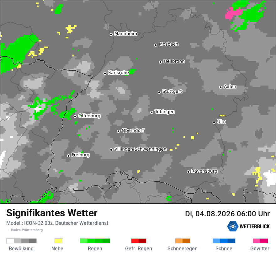 Signifikantes Wetter