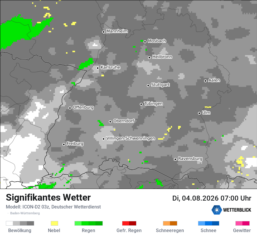 Signifikantes Wetter