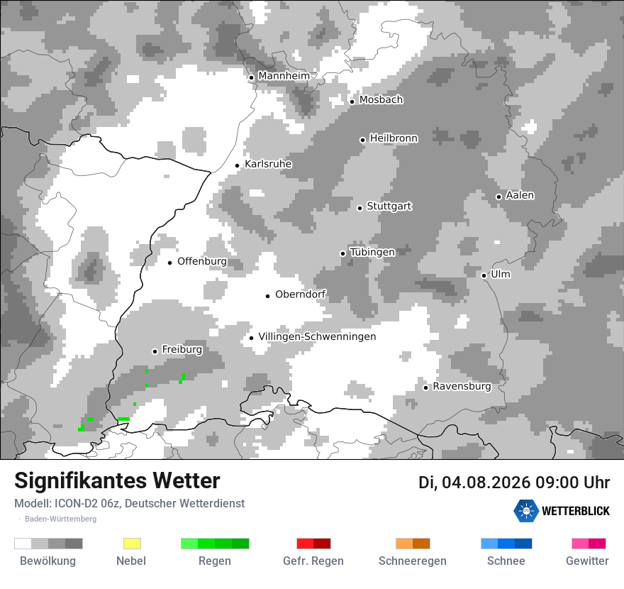 Signifikantes Wetter