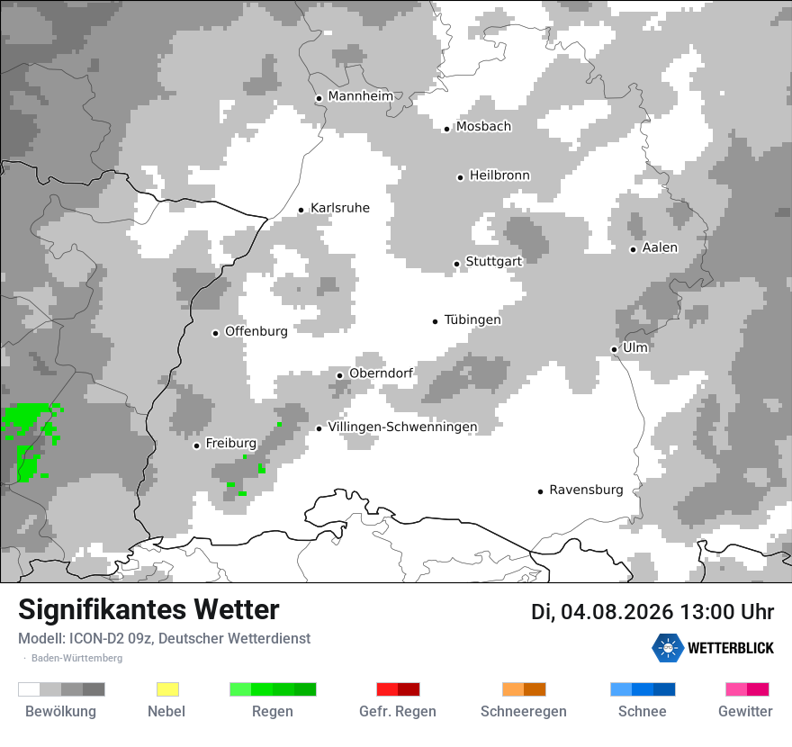 Signifikantes Wetter