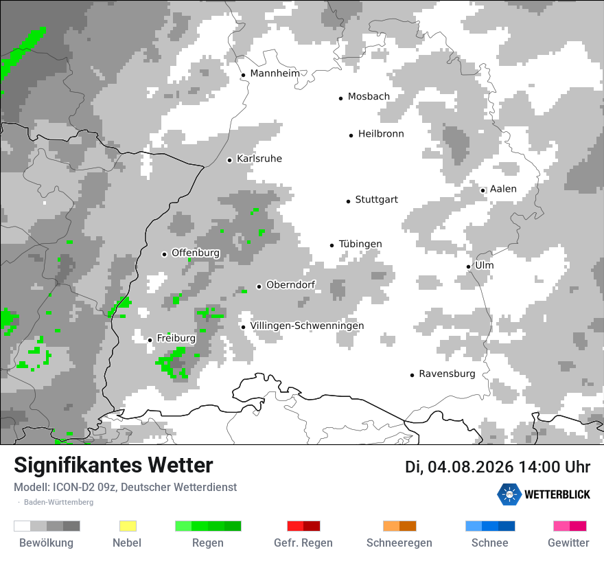 Signifikantes Wetter