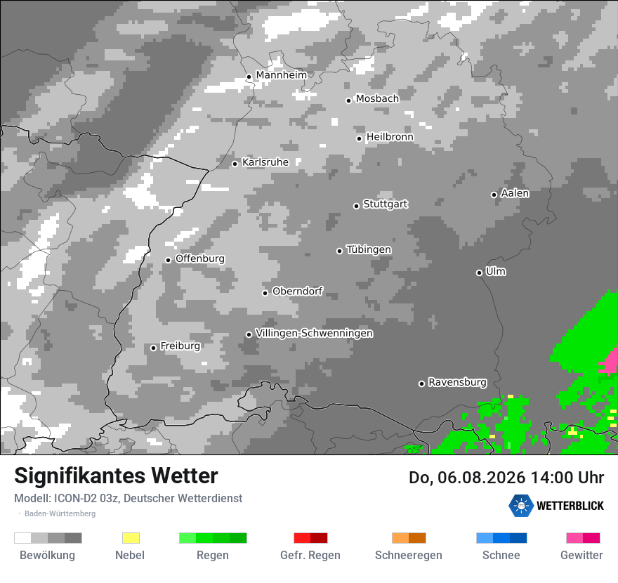 Signifikantes Wetter