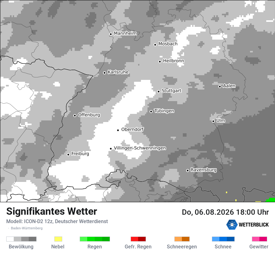 Signifikantes Wetter
