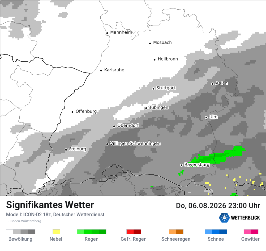 Signifikantes Wetter