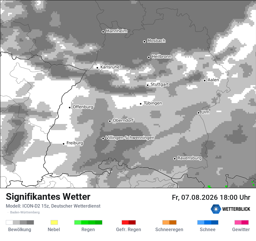Signifikantes Wetter