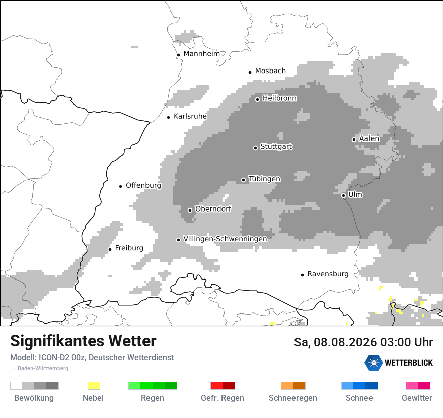 Signifikantes Wetter