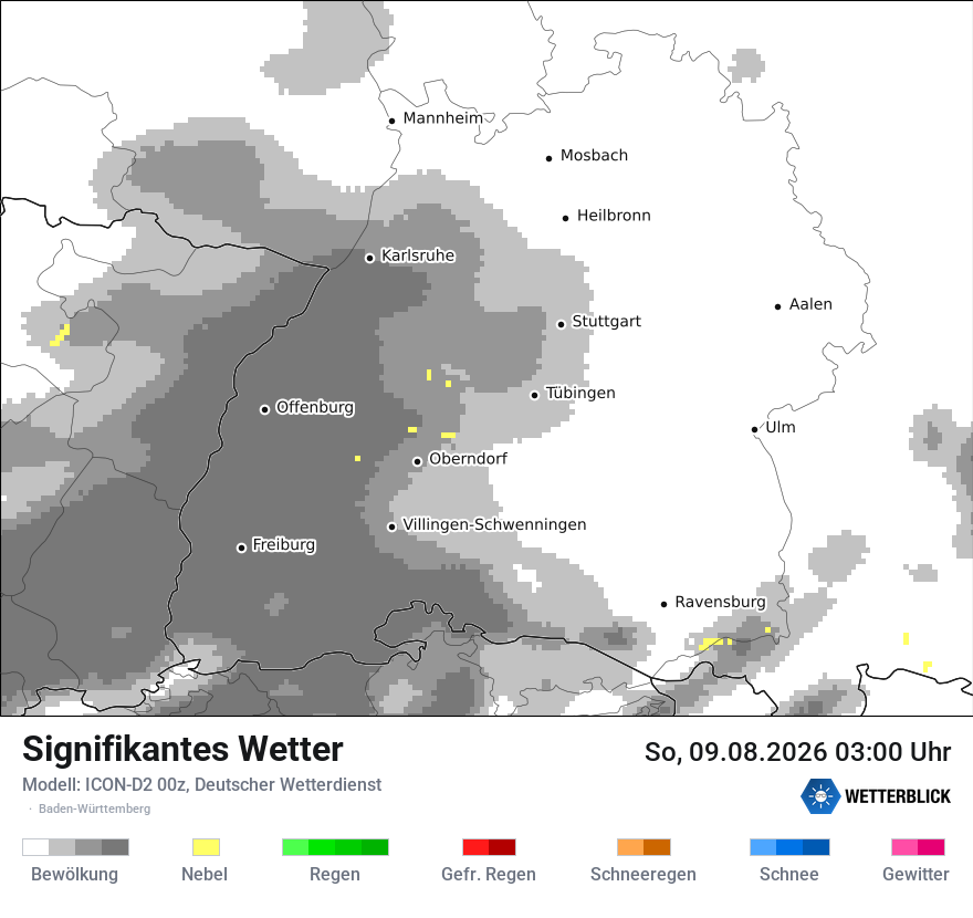 Signifikantes Wetter