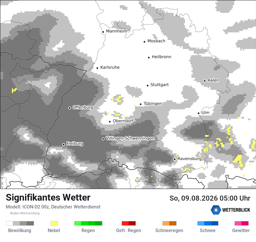 Signifikantes Wetter