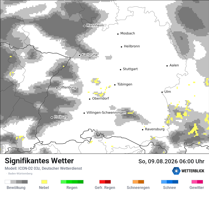 Signifikantes Wetter