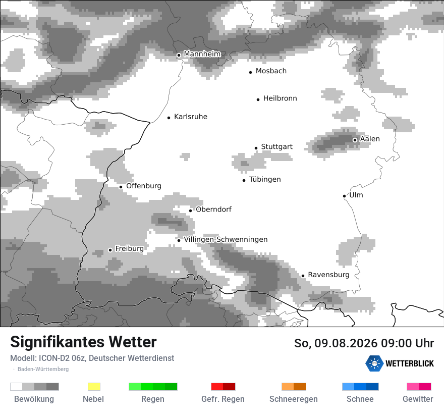 Signifikantes Wetter