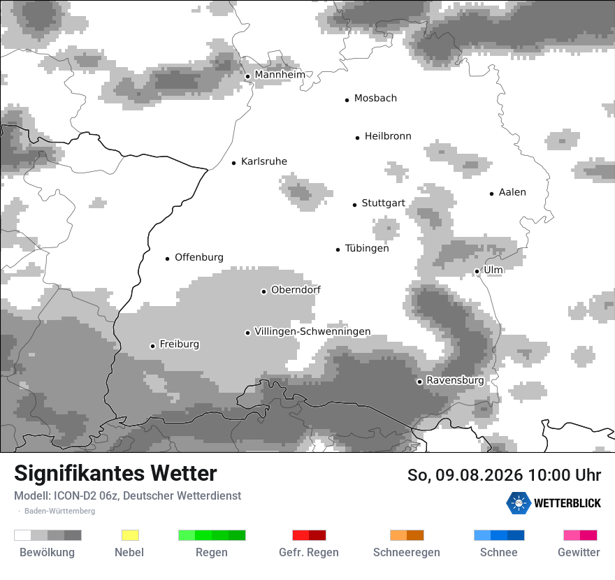 Signifikantes Wetter