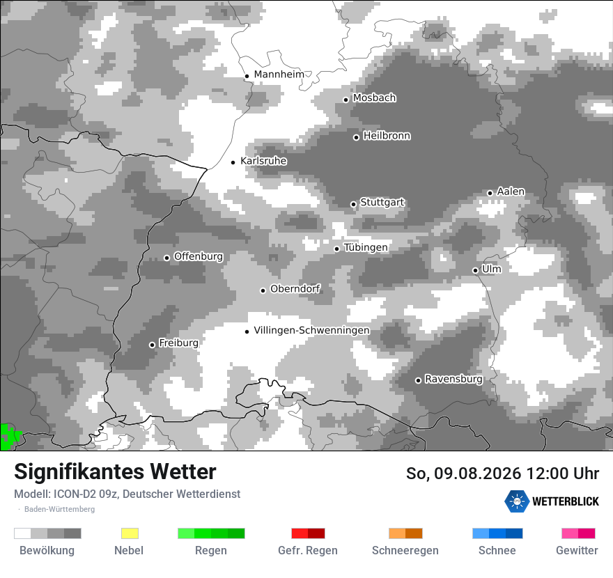 Signifikantes Wetter