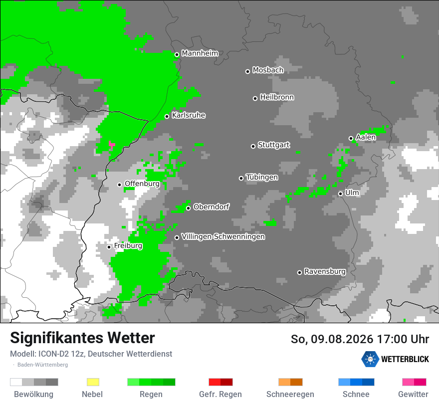 Signifikantes Wetter