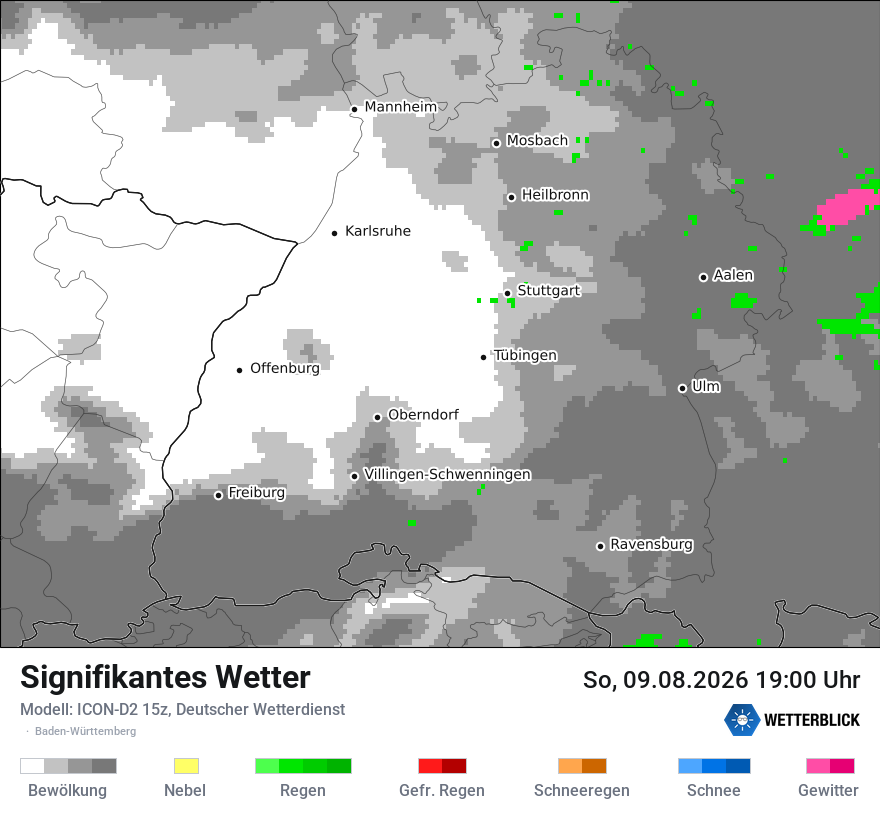 Signifikantes Wetter