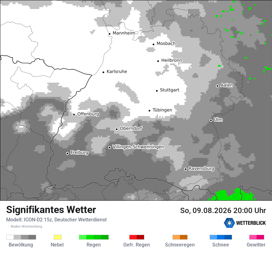 Signifikantes Wetter