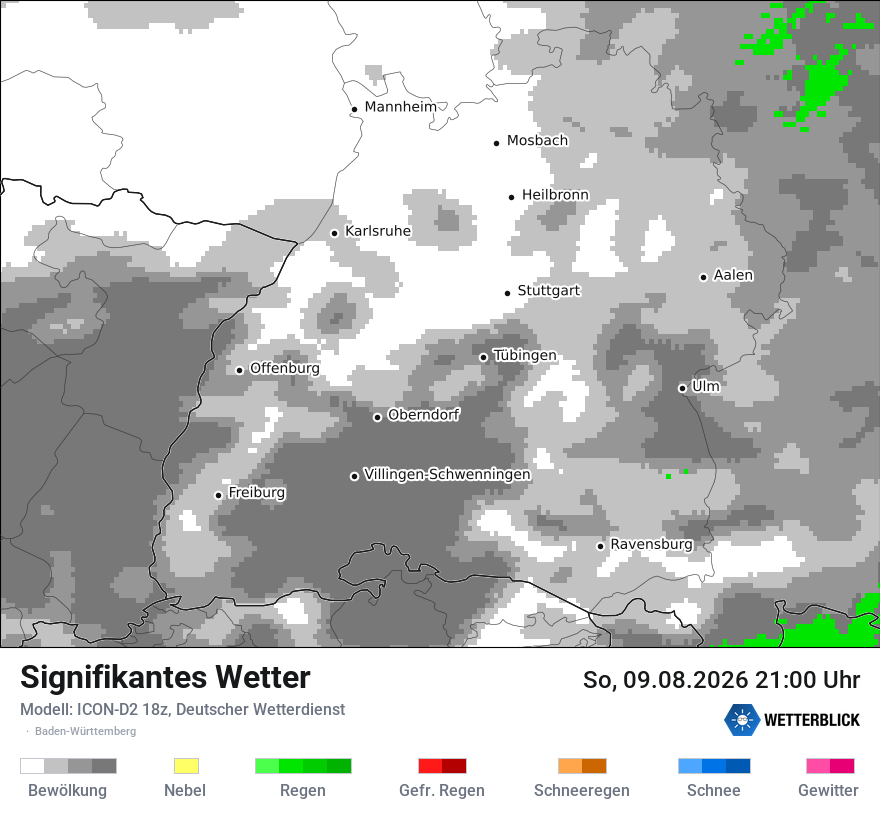 Signifikantes Wetter