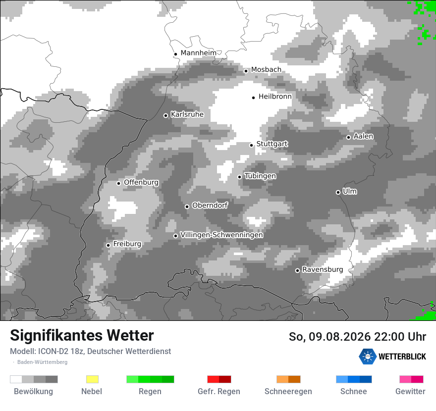 Signifikantes Wetter